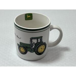 John Deere Tractor Coffee Mug Cup Nothing Runs Like‎ a Deere Official Gibson